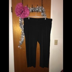 SOLD 24W? Black Slack Capris